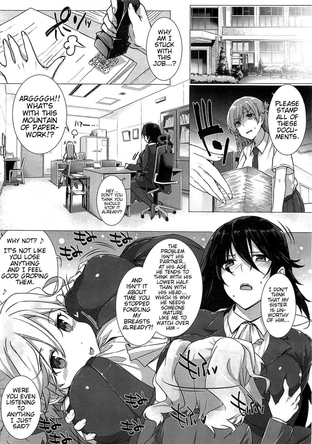 Hentai Manga Comic-Kanojo wa Kazoku de Koibito de-Chapter 2-4